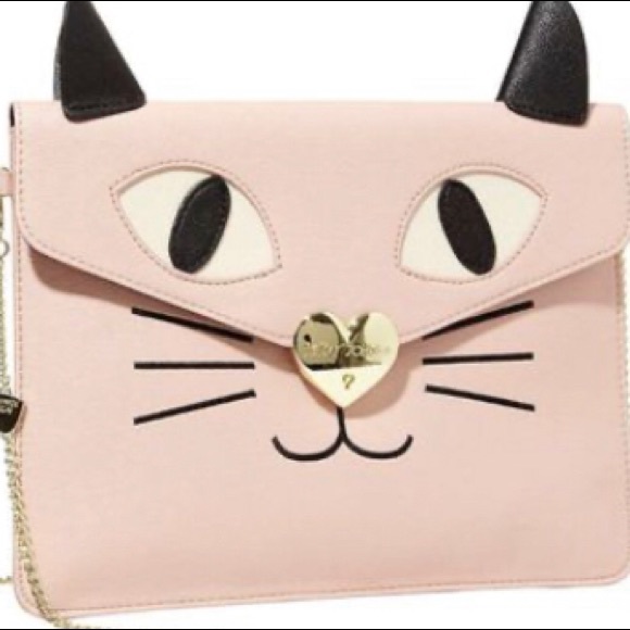 Betsey Johnson Handbags - 🦃Betsy Johnson  Kitsch Cat Clutch